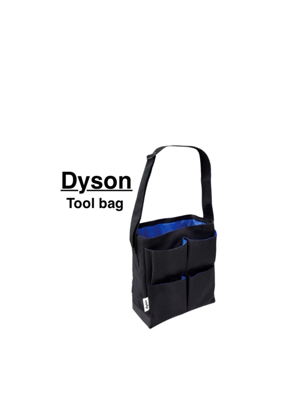 Dyson Carry and Clean Accessories Kit tool Bag adjustable shoulder strap⭐️
